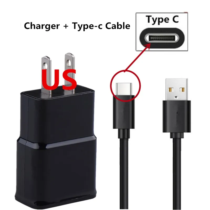 USB Зарядное устройство адаптер для Nokia на возраст 1, 2, 3, 6, 8 6,1X5X6X7 7 плюс 3,1 2,1 5,1 7,1 плюс 8,1 8 Sirocco 9 зарядный кабель Тип C micro - Тип штекера: US charger-TYPE C