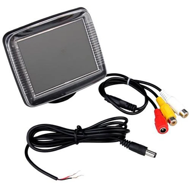 3 5 дюймовый автомобильный монитор заднего вида с камерой дюйма Мини TFT ЖК дисплей