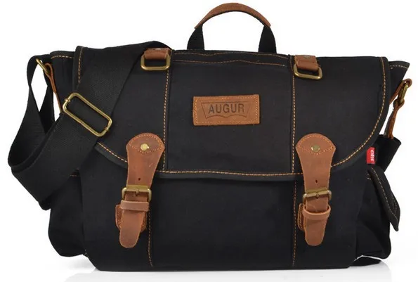 2014 New Men's Vintage Canvas Bag School Military Casual Messenger Black etc four colors|bag wristlet|bagbag personal |