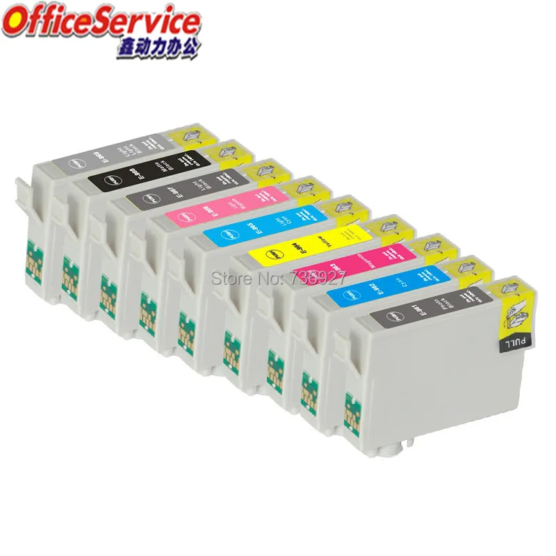 

Compatible ink cartridge T0961 T0962 T0963 T0964 T0965 T0966 T0967 T0968 T0969 For Epson Stylus Photo R2880 inkjet printer