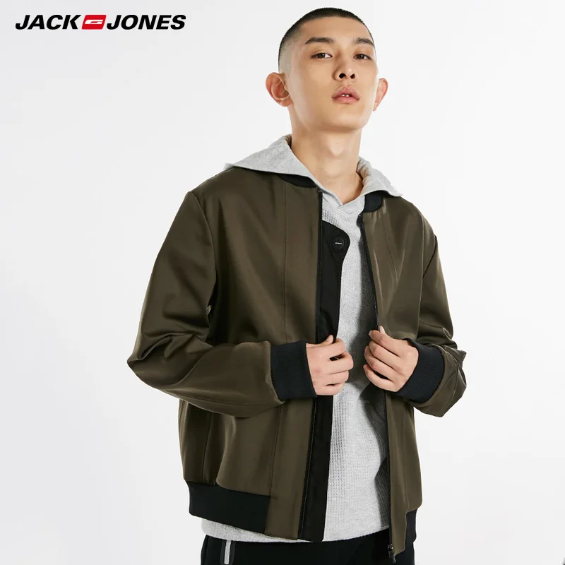 Мужская бейсбольная куртка Jack Jones новинка 218421503 | одежда