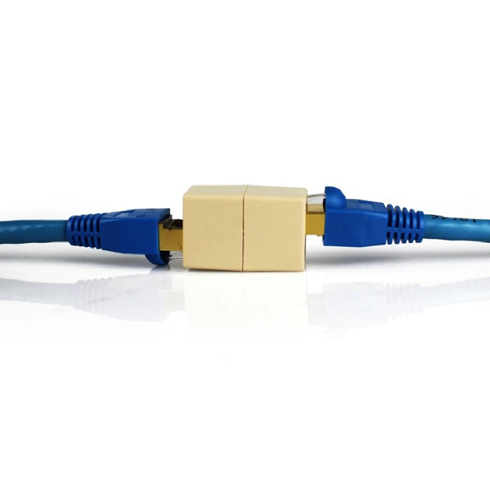 10 шт. двусторонний соединитель для кабеля Ethernet Lan 8 контактов RJ45| |