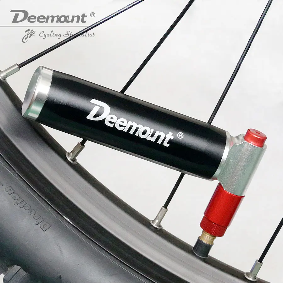 Deemount высококачественный велосипедный CO2 Картридж воздушный насос мини портативный мяч Велоспорт Горный