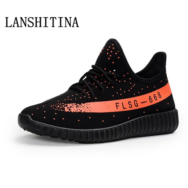 LANSHITINA Newest 2017 Men'S Shoes Spring Autumn Mens Fashion Leisure Men Flat Casual Man 39-44 Free Shipping | Обувь