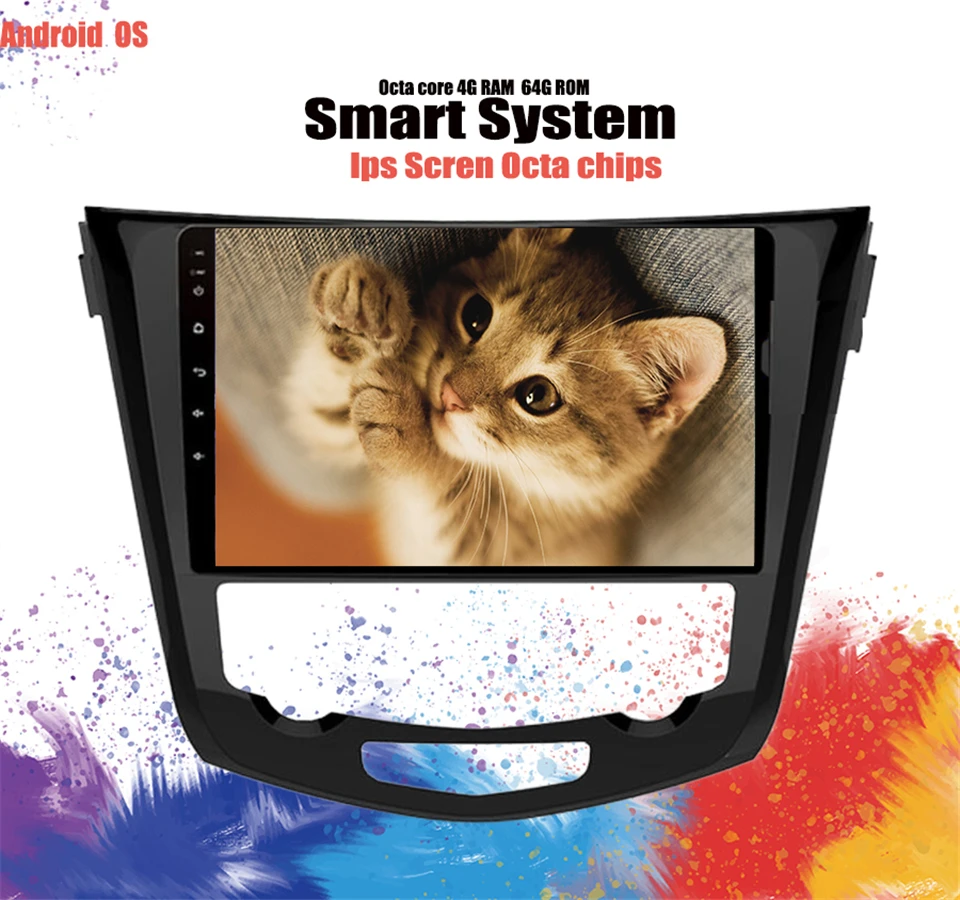 Автомобильный мультимедийный радиоприемник Android 10 0 6 + 128G автомобильный DVD
