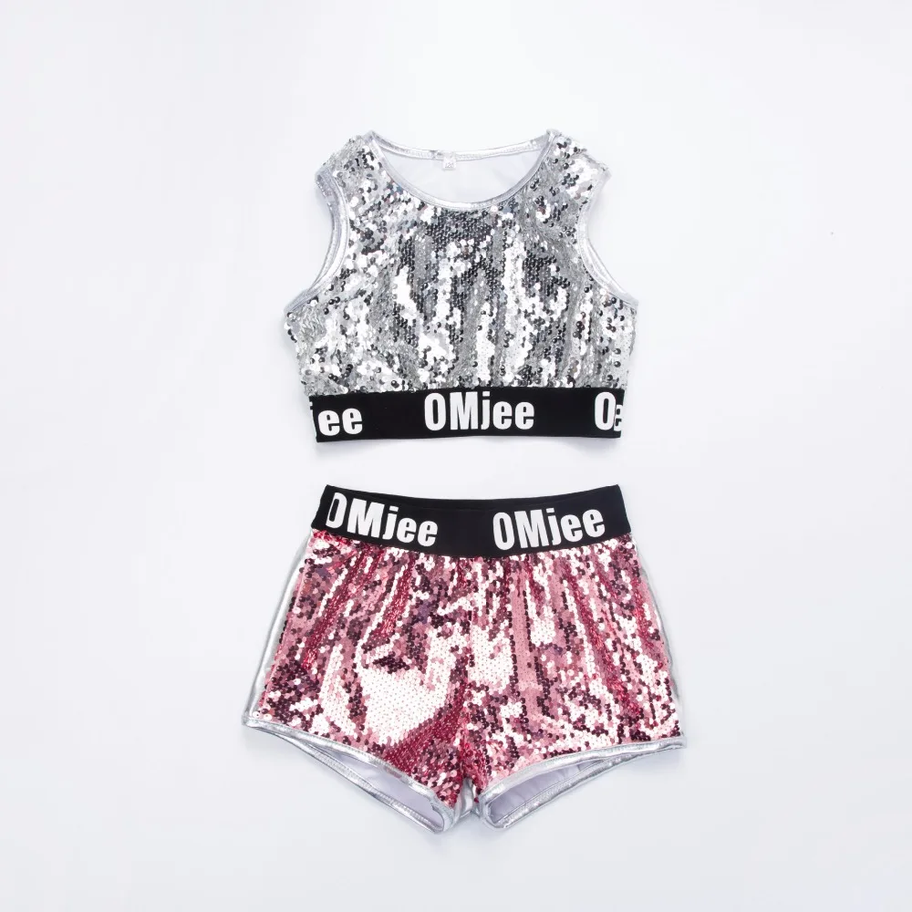 Комплект одежды из 3 предметов для девочек-подростков с блестящими блестками
