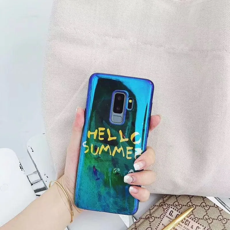 CaseFor samsung примечание 9 чехол Роскошный Глянцевый ультра тонкий силиконовый мягкий