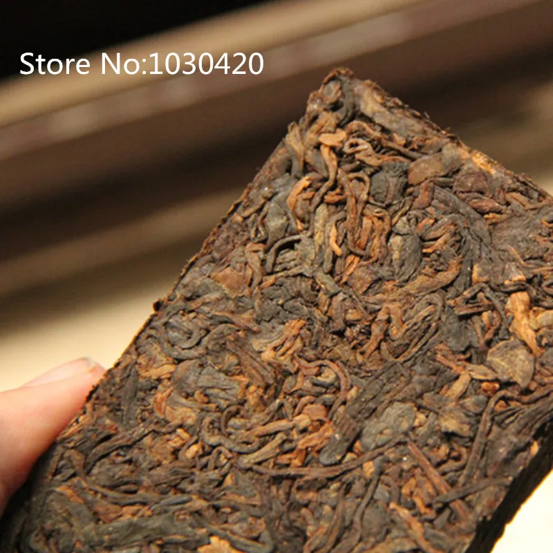 Pu 'эр чай Золото бутон кирпич пуэр спелых в мини кирпичный |