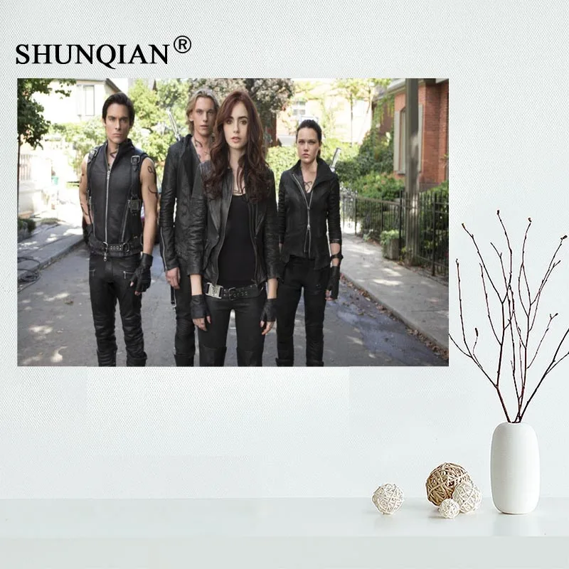 

Лидер продаж! The Mortal Instruments City of Bones Canvas тканевый плакат для домашнего декора, живопись, искусство, печать на заказ