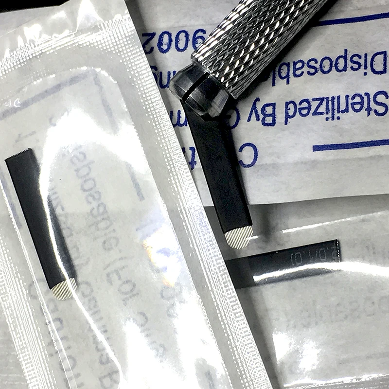 50 шт. U образные Иглы для татуировки 18 пин 0 20 мм|tattoo needles|needle permanentpermanent makeup |