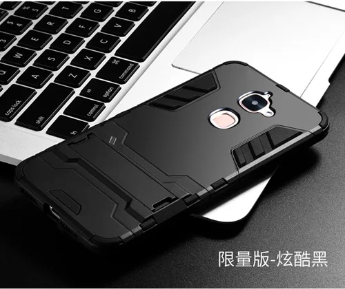 Black TOLIFEEL для LeEco Le 2 Pro Чехол X527 Жесткий PC гибридный защитный чехол с подставкой для LeTV LeEco Le S3 X626 Чехол Мягкий силиконовый чехол - Цвет: Black