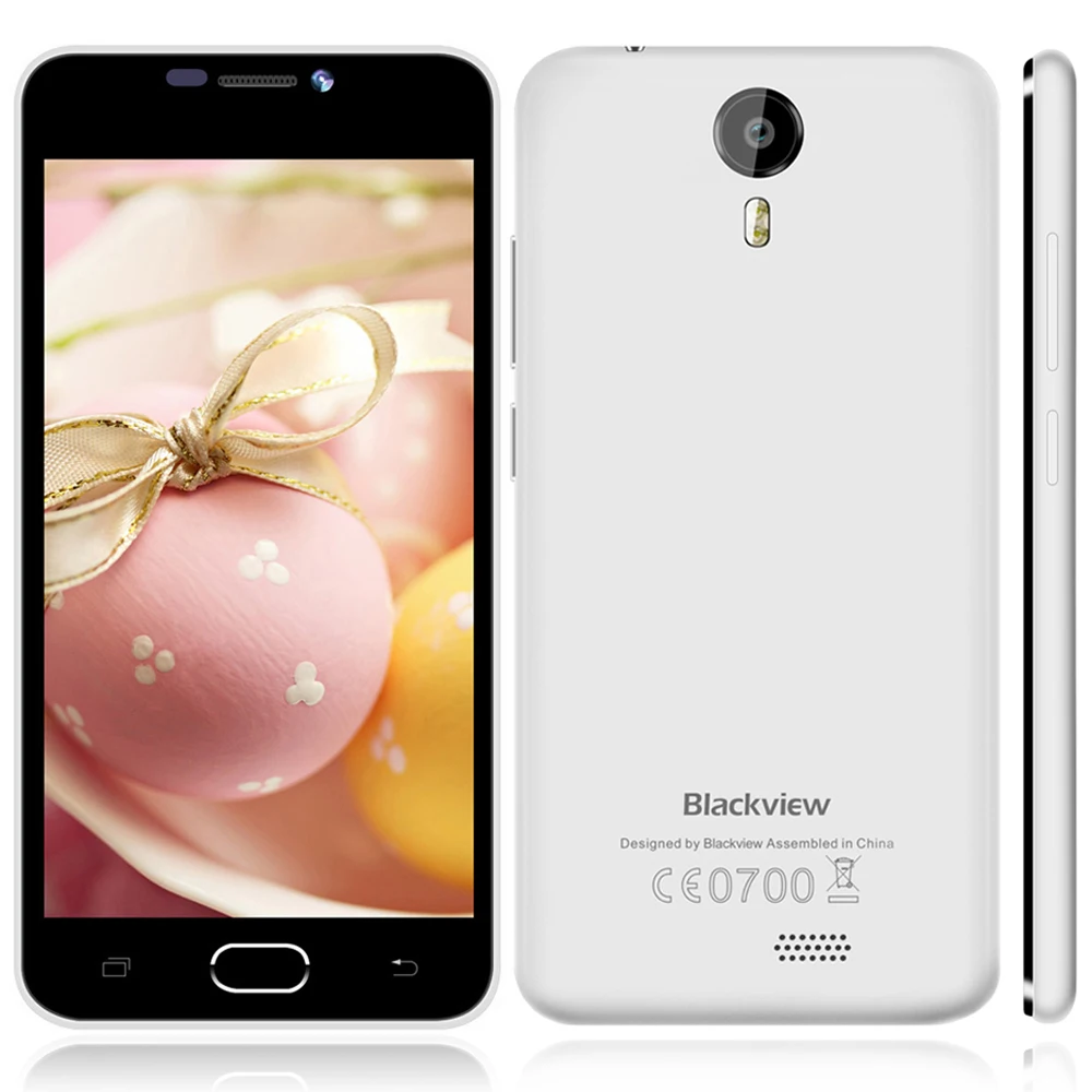 Оригинал Blackview BV2000 5.0 "HD 4 Г LTE Мобильный Телефон MTK6735 Quad Core 1 ГБ RAM 8 ROM Android 5.1 2400 мАч