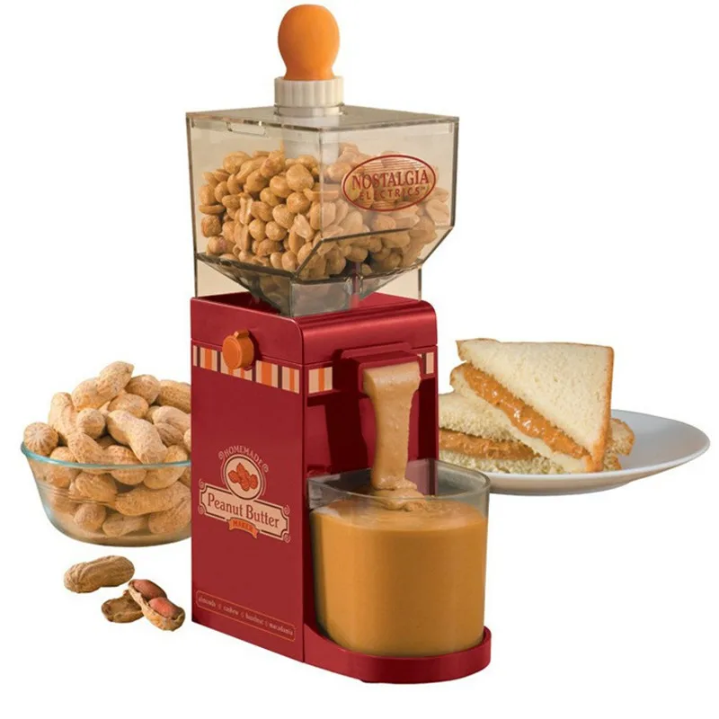 Mini small home use peanut pine nut walnut butter sauce paste making maker machine