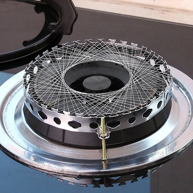 Hot sale Stainless Steel Gas Cooker Stove Torch Net Windproof Energy Saving Mesh Kitchen Accessories | Дом и сад