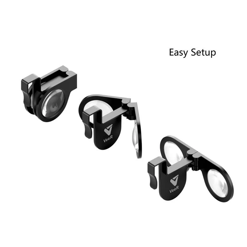 3D VR портативный складной Очки виртуальной реальности простой карман очки