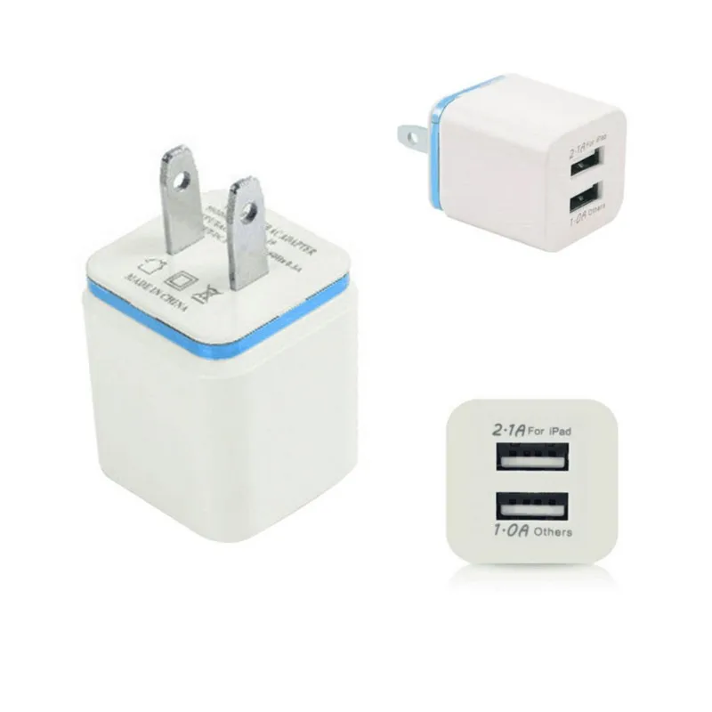 EDAL 2.1A 5V двойное USB зарядное устройство для мобильного телефона универсальное