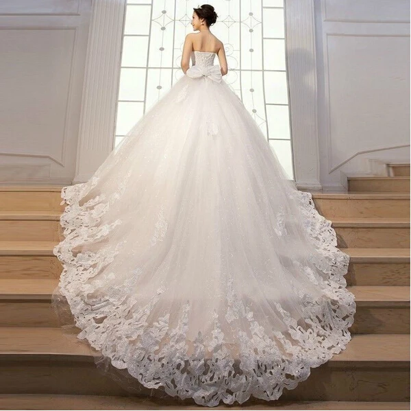 Благородное роскошное бальное платье для собора свадебные платья Милая