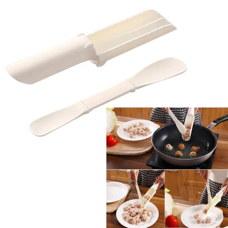 Кухонный маленький инструмент DIY Meatball производитель рыбных шариков ложка для