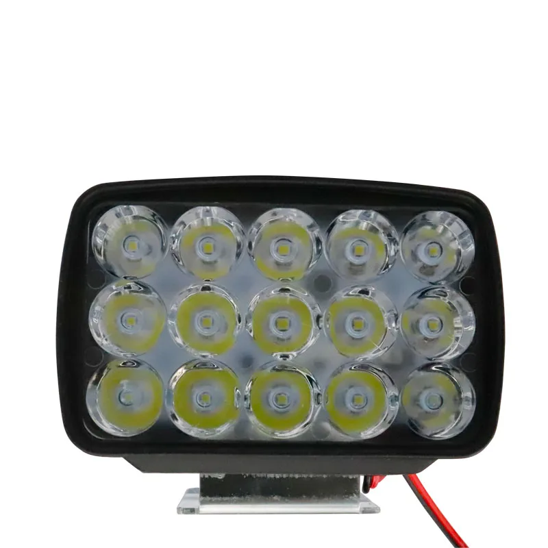 12-85 В постоянного тока DC 12 Вт супер яркий 15 SMD 3030 светодиодный 1A точечный луч DRL светодиодные фары для мотоцикла по созданию электрических транспортных средств, белый цвет