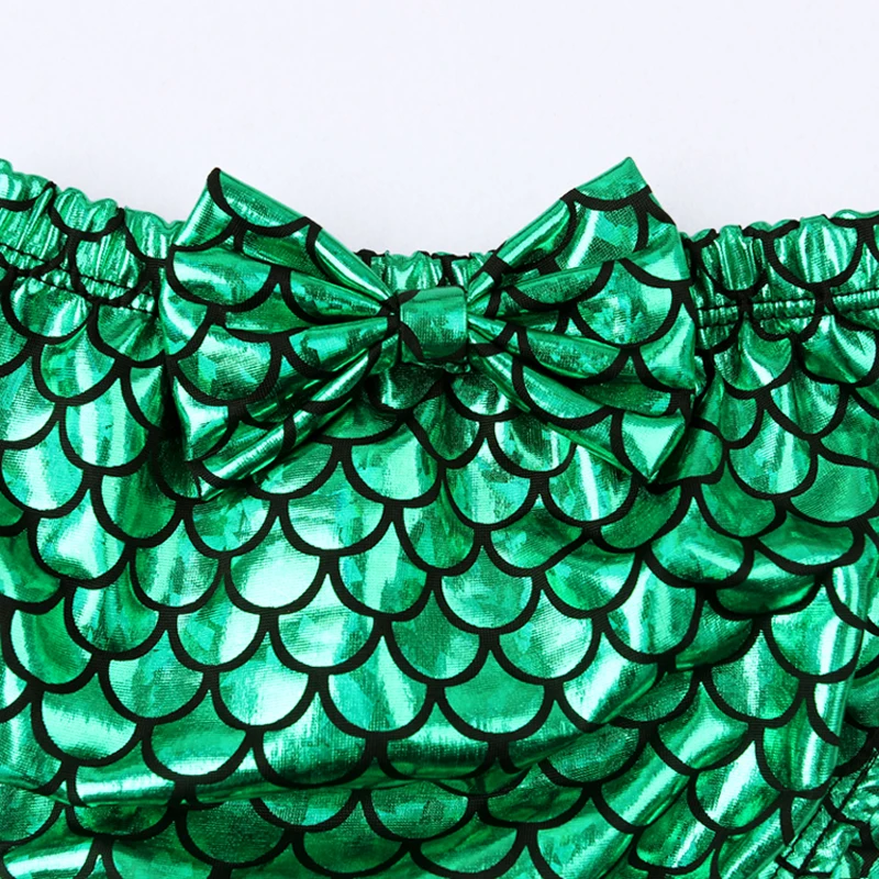 Купальник для девочек костюмы Русалочки комплект бикини вечеринки косплей