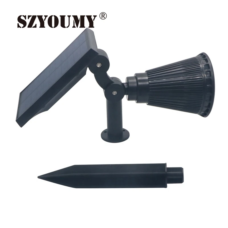 SZYOUMY 7-светодиодный одный автоматический RGB/белый точечный светильник на