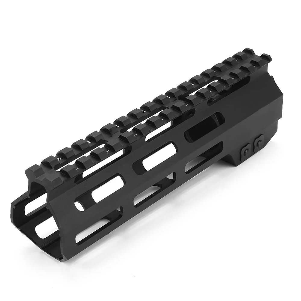Magorui AR-15 M4 M-LOK MLOK 7/9/10/12/13,5/15/17/19/22 дюймов Тонкий бесплатный поплавок Handguard M-LOK прицел крепление с Сталь гайка