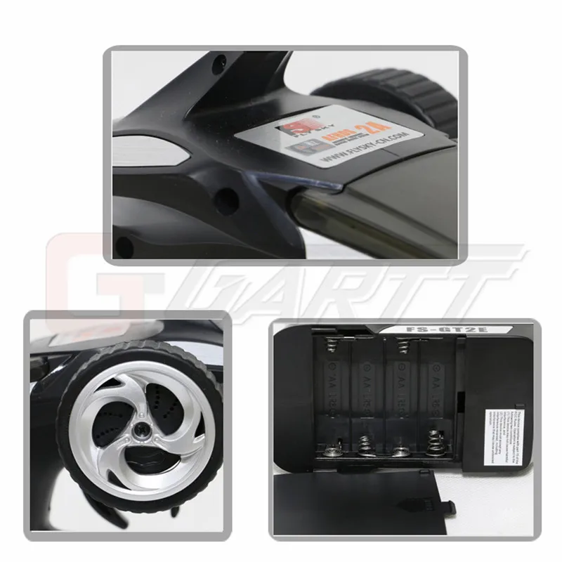 Flysky FS-GT2E AFHDS 2A 2 4g 2CH Радиоуправляемый контроллер передатчик Rr eceivefor RC