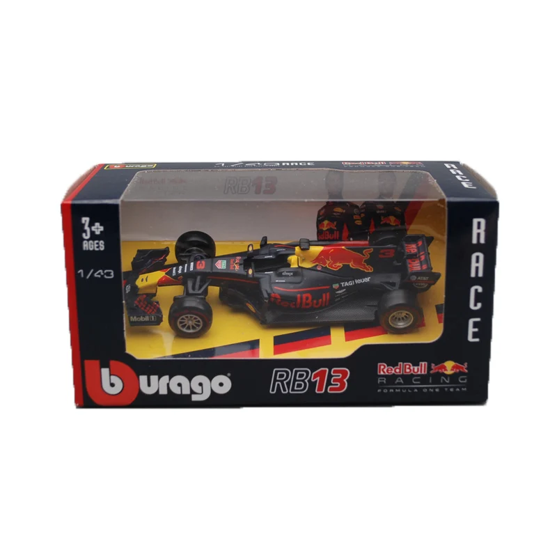 1:43 Red Bu RB13 F1 гоночная модель Ricardo № 3 Vistapan 33|Статуэтки и миниатюры| |