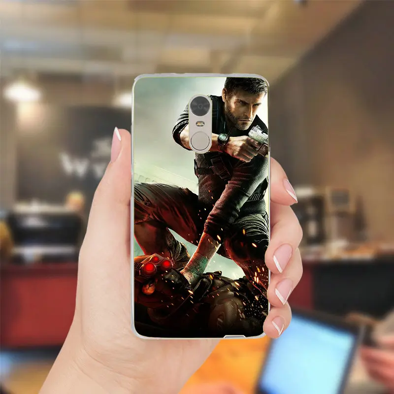 Подвеска Tom clancys Rainbow Six осада символов Мягкие TPU чехол для телефона Xiaomi Redmi Mi Note 2 3 S