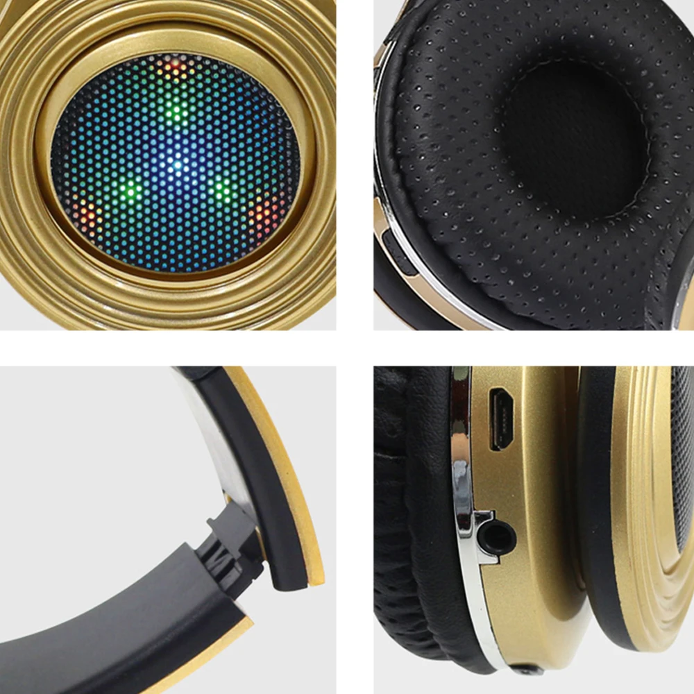 TOPROAD STN 19 Bluetooth наушники беспроводной стерео с микрофоном Поддержка светодио дный