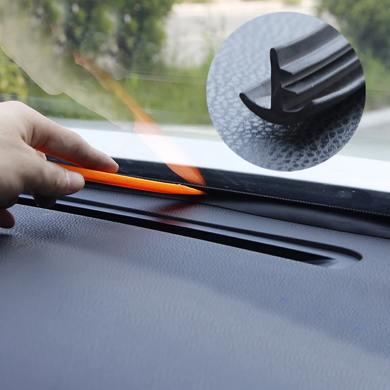

1pc for PATROL Y62 Console Soundproof adhesive strip Seal up Noise prevention Rubber strip