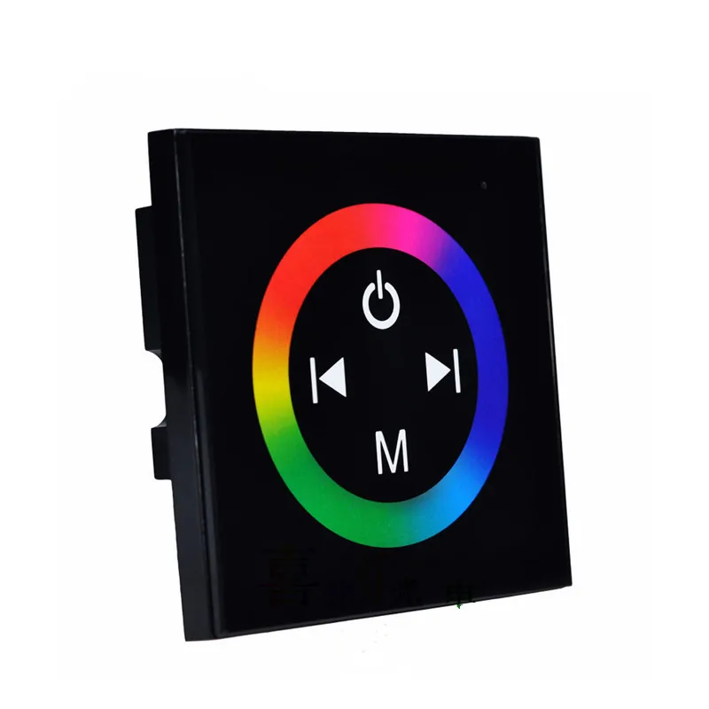 DC12V 24V 3CH 3 канал Сенсорная панель RGB полноцветный светодиодный