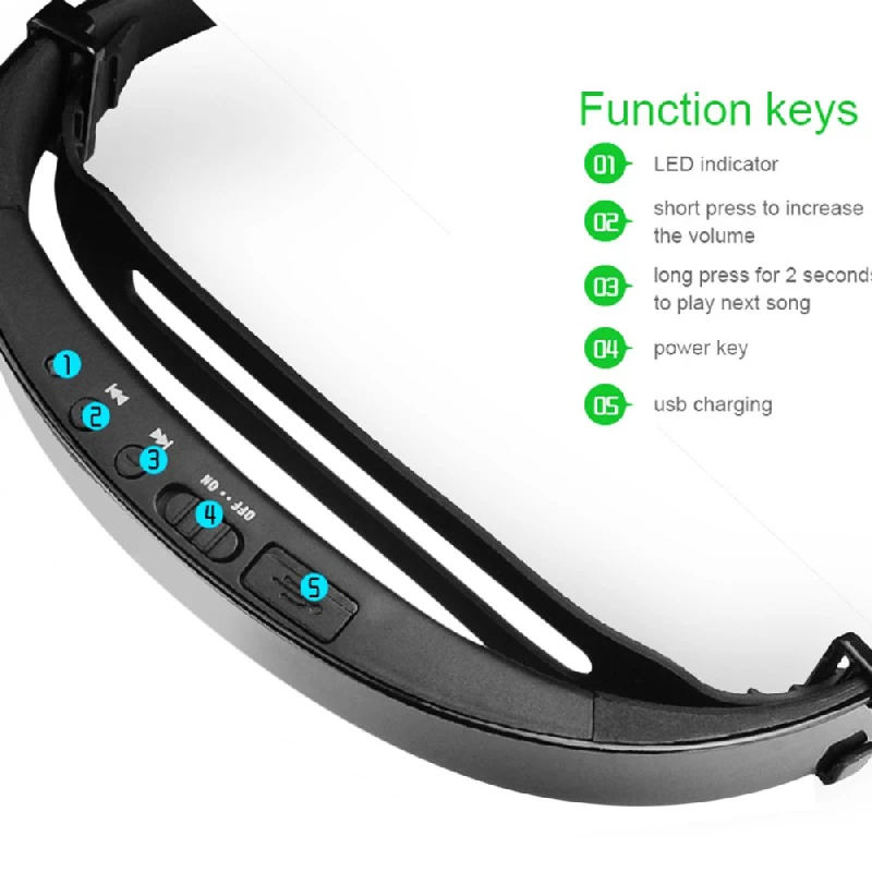 Новые костной проводимости Bluetooth наушники Спортивная гарнитура стерео бас наушники с микрофоном USB Беспроводные наушники