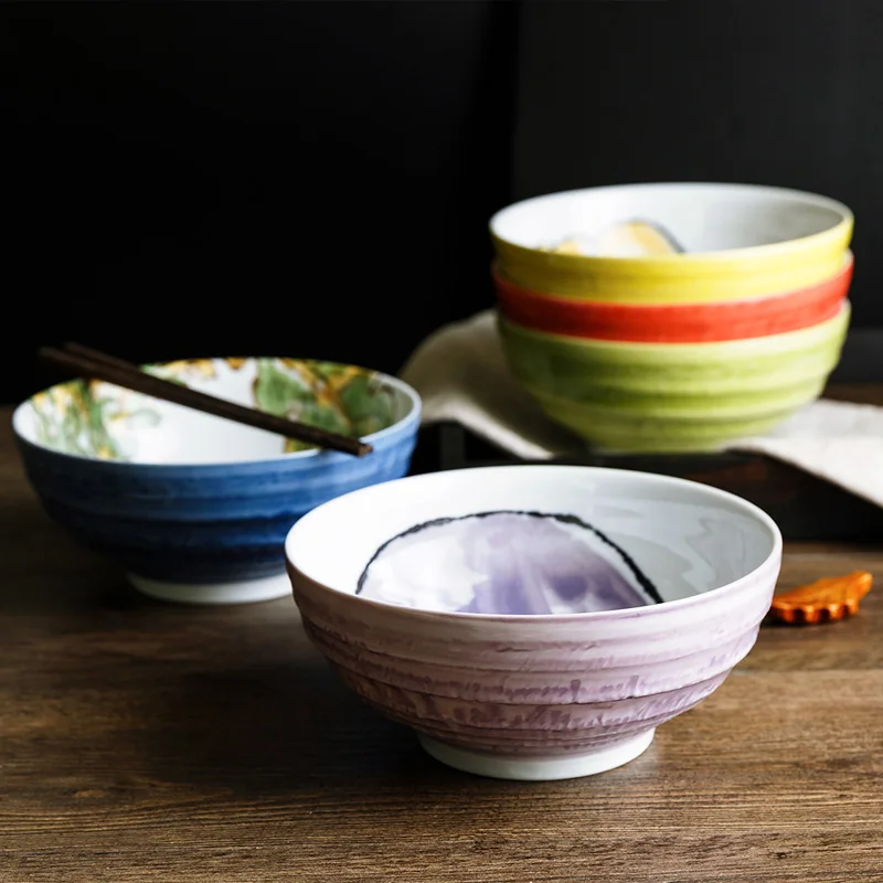 Японский импорт рисовая чаша керамическая фарфоровая столовые приборы кухонные