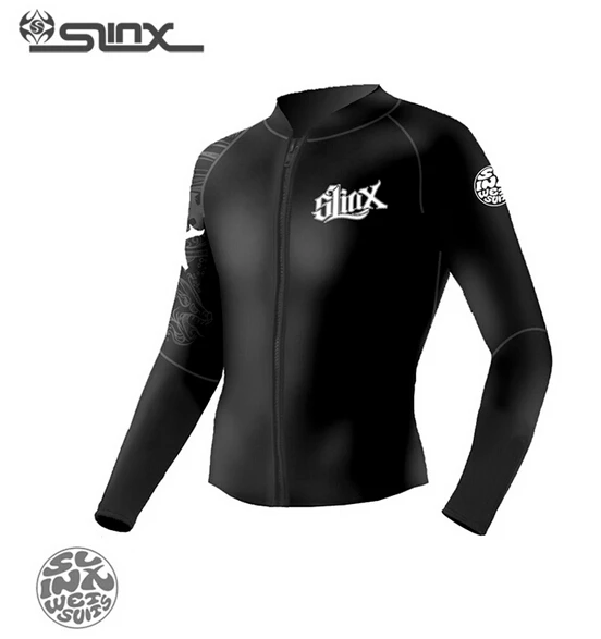 Slinx Мужская и женская теплая куртка из неопрена с флисовой подкладкой 1109 5 мм