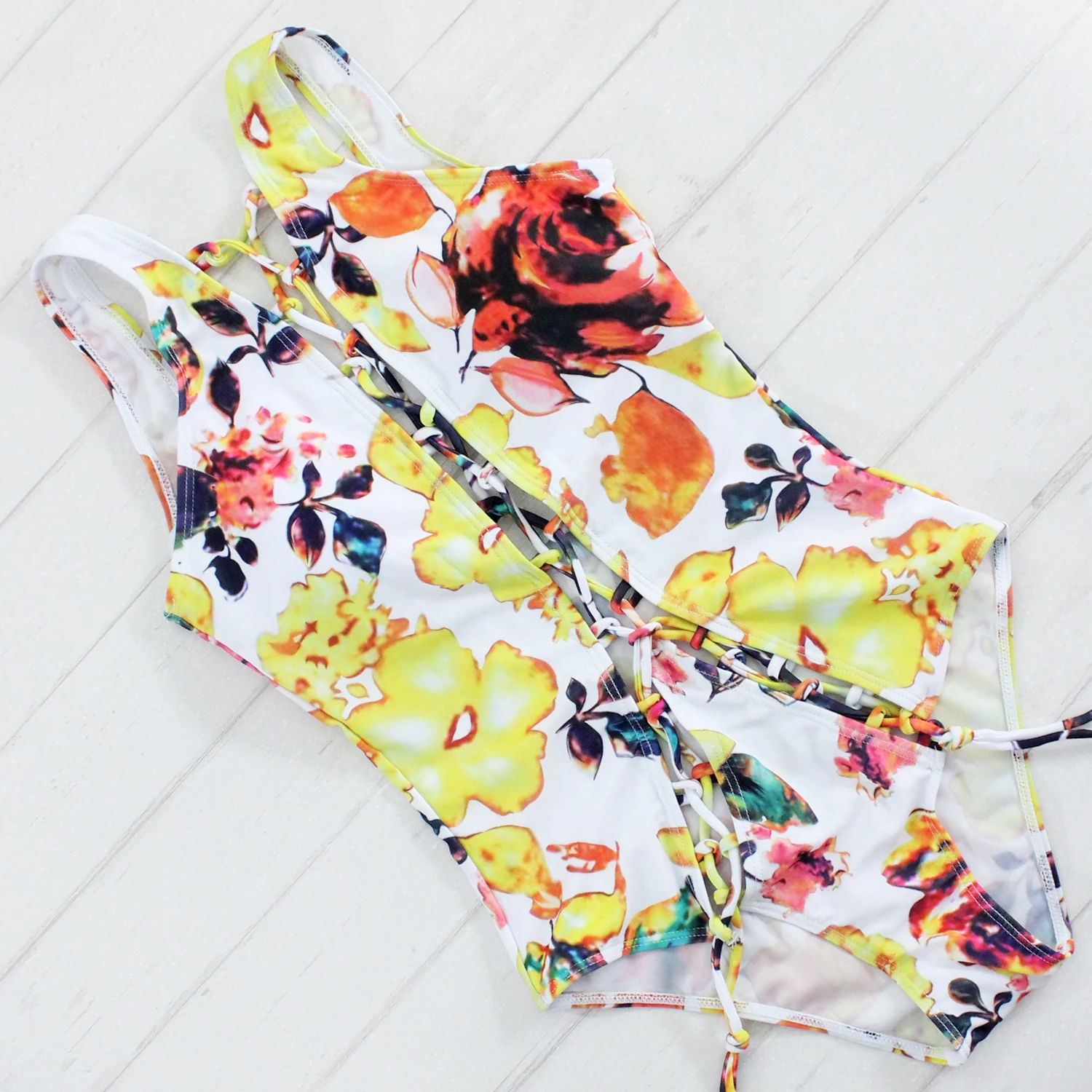 Купальник женский винтажный с принтом|swimwear swimming|swimsuit swimmingswimsuit one piece |