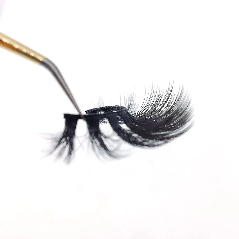 NEW 5 pair mink eyelashes natural long 3d lashes hand made false plastic cotton stalk makeup eyelash | Красота и здоровье