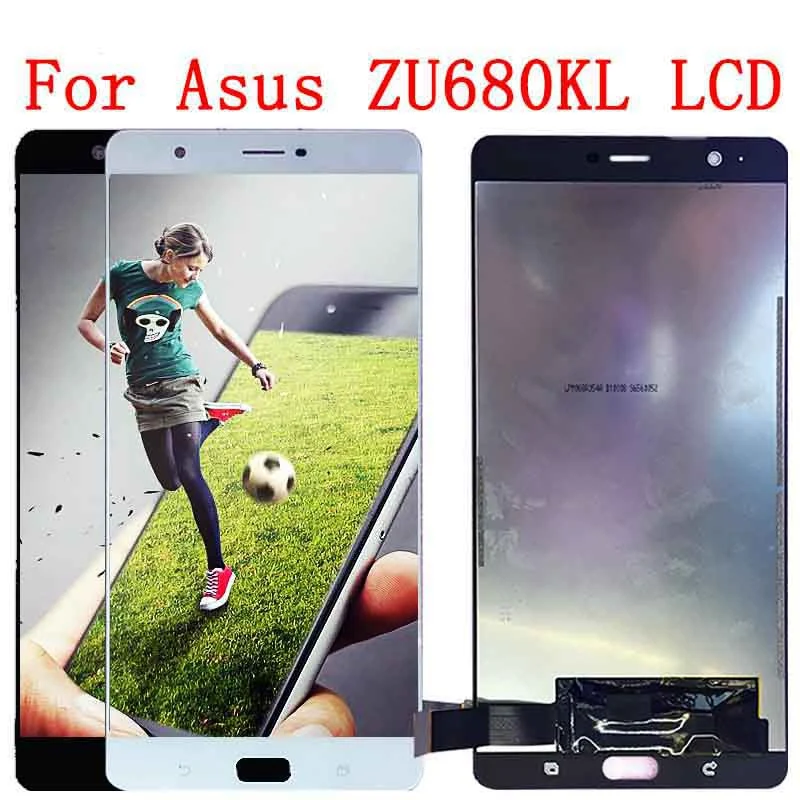 ЖК-дисплей 6 8 для Asus Zenfone 3 Ultra ZU680KL с сенсорным экраном и дигитайзером в сборе