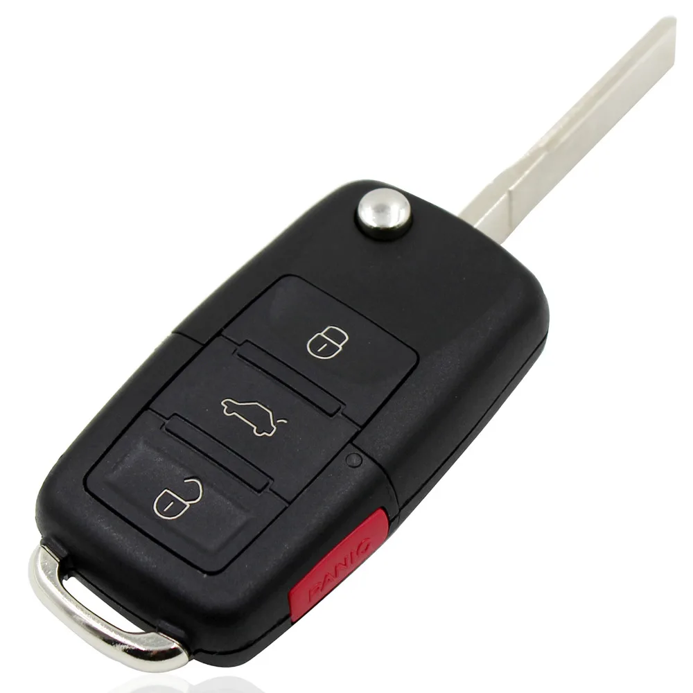 Запасной чехол Keyecu для VW Passat Polo Golf Touran Bora Ibiza Leon Octavia Fabia 2/3/3 + 1 кнопки|Ключ от авто| |