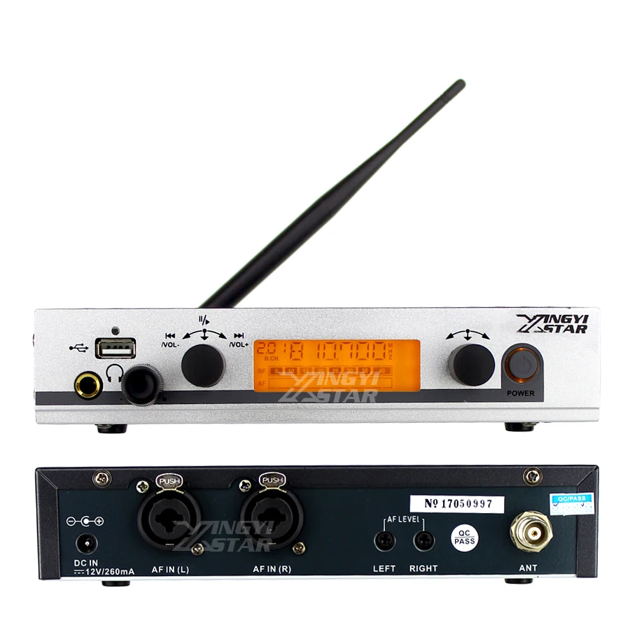 저렴한 EW 300 G3 무선 인이어 모니터 전문 무대 모니터링 시스템, 5 바디팩 수신기, USB 송신기 모니터 이어폰