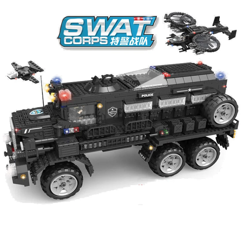 2393 шт Детские развивающие строительные блоки игрушки Совместимые с Legoingly city