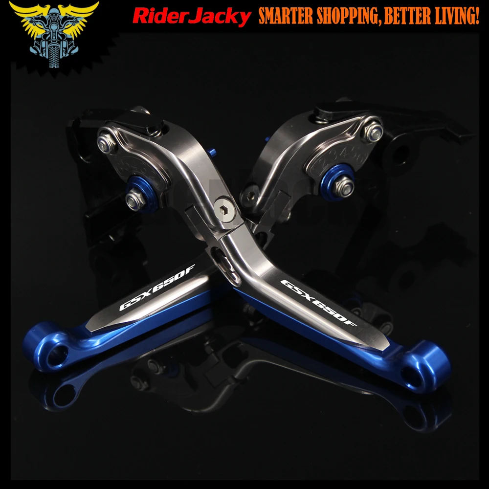 8 расцветок синий + Титан мотоциклетные регулируемые ручки тормоза и сцепления