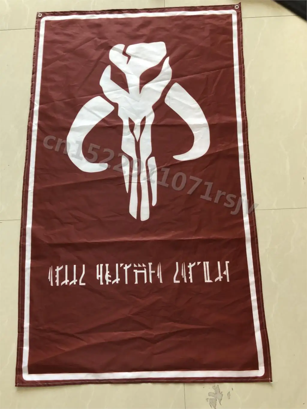3ft x 5ft 3 x5ft &quotЗвездные войны&quot Красный Мандалорское Боба Фетт с принтов в виде