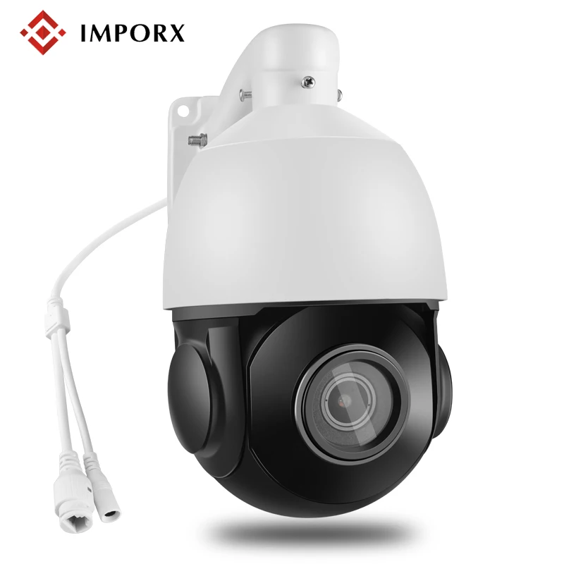 IMPORX PTZ IP камера 5MP HD 36X Мини купольная наружняя Камера Видеонаблюдения PoE наружная