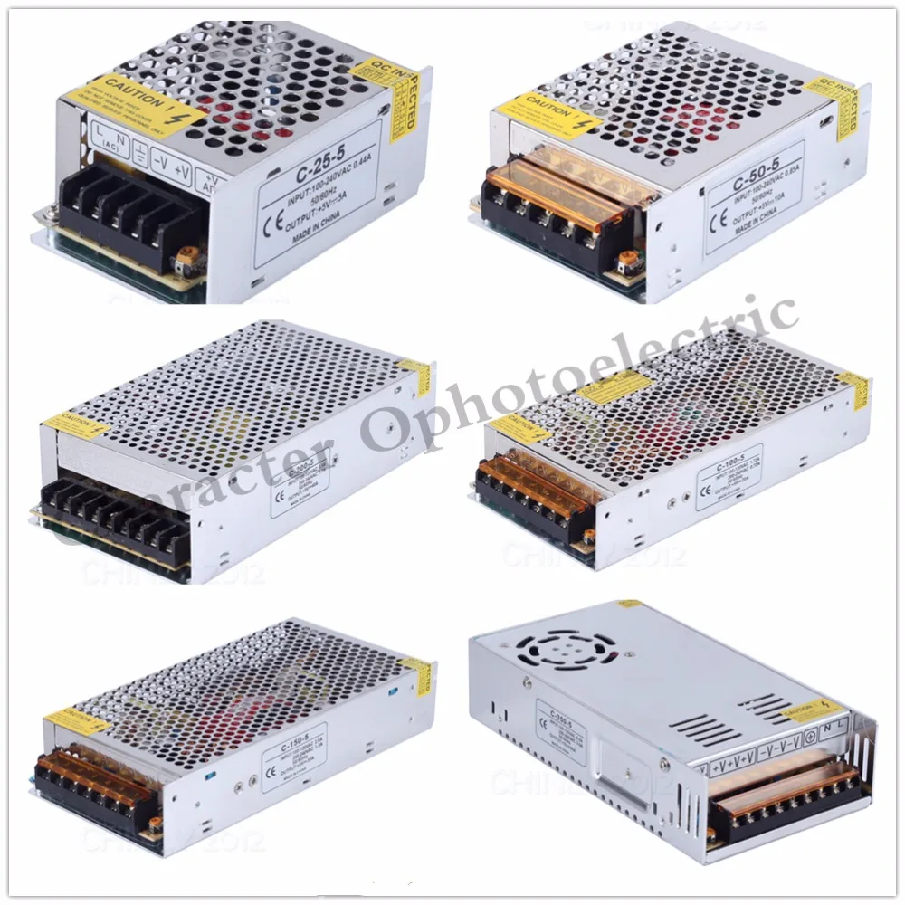 AC 110V 220V DC/DC 5V 12V 24V 1A 2A 3A 5A 10A 15A 20A 30A 50A переключатель Питание Драйвер адаптер