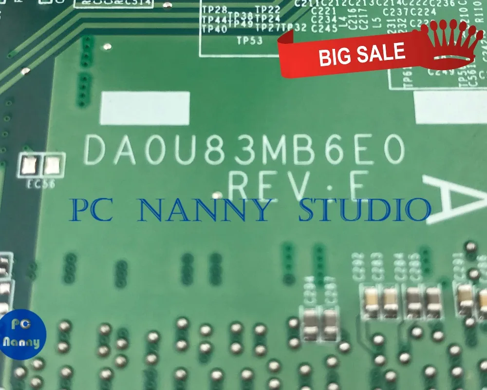 PCNANNY FOR HP Pavilion 15-N laptop motherboard 732086-001 732086-501 DA0U83MB6E0 i5-4200U tested | Компьютеры и офис