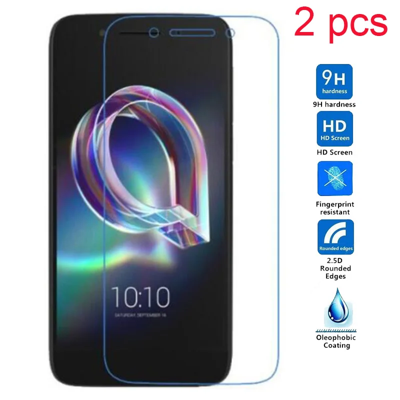 2 шт. 9H закаленное стекло для Alcatel Idol 5 6058D Защитная пленка ЖК экрана 6058 d &quotПремиум