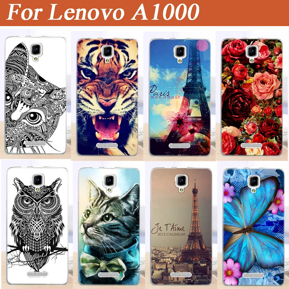 Для lenovo A1000 чехол новое поступление идеального дизайна на заднюю панель с