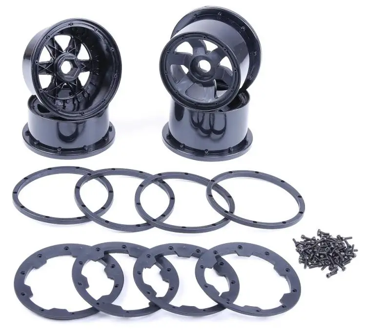 Комплект высокопрочных втулок с 6 спицами для HPI ROVAN KM baja 5B|wheels for|wheel hubwheels wheel |