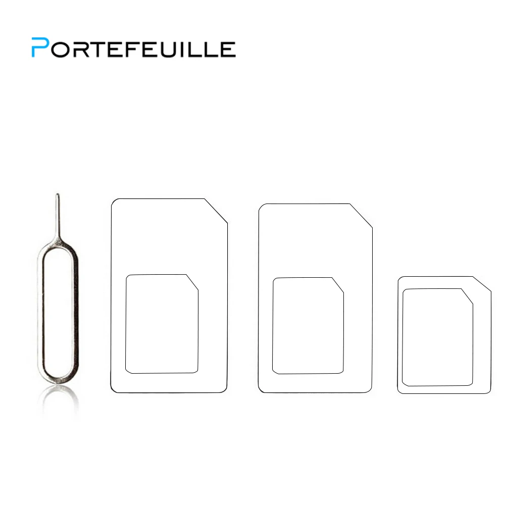 Держатель для sim карты PORTEFEUILLE samsung адаптер всех мобильных телефонов xiaomi Разъем